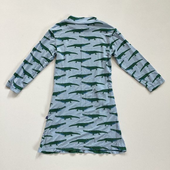 Kickee Pants Blue Alligator Dress - Picture 7 of 8